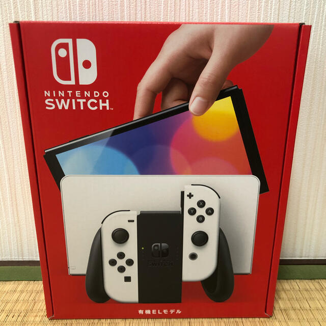 新型　Nintendo Switch 有機ELモデル　本体 ホワイトゲームソフト/ゲーム機本体