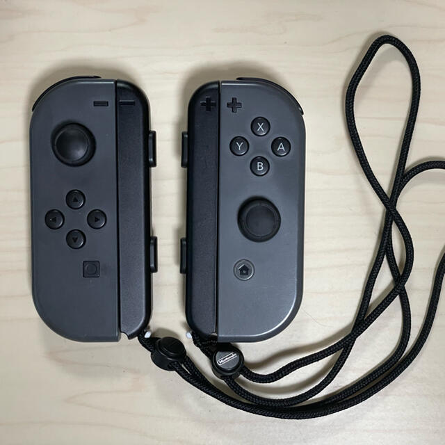 Nintendo Switch Joy-Con グレー ストラップ無し