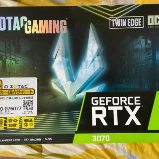 ZOTAC RTX3070 非LHR(PCパーツ)