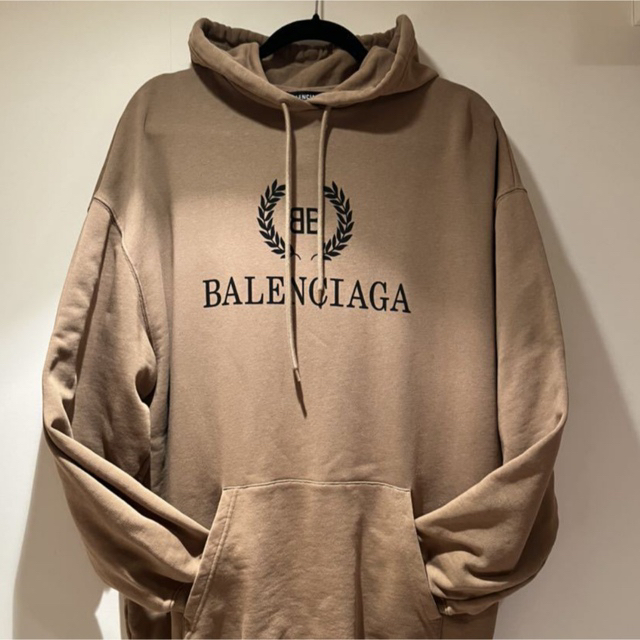 BALENCIAGA  オーバーサイズロゴフーディーフーディー