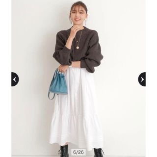 JUSGLITTY - 新品✨ショートニット×シャツワンピースSET👗ジャス