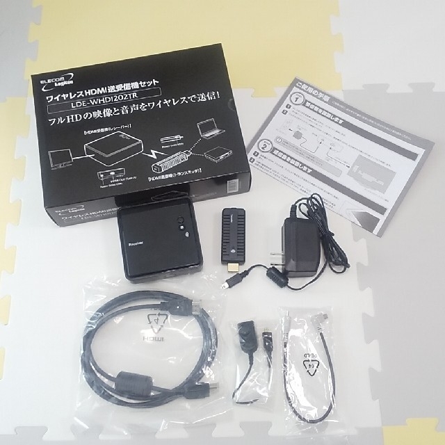 ロジテック LDE-WHDI202TR ワイヤレス HDMI送受信機セット www