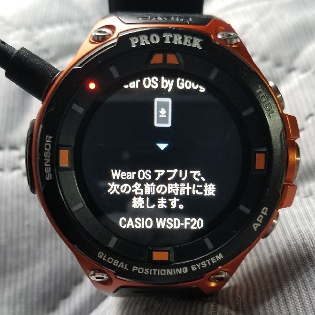 CASIO(カシオ)のCASIO　PROTREKsmart WSD-F20-RG メンズの時計(腕時計(デジタル))の商品写真