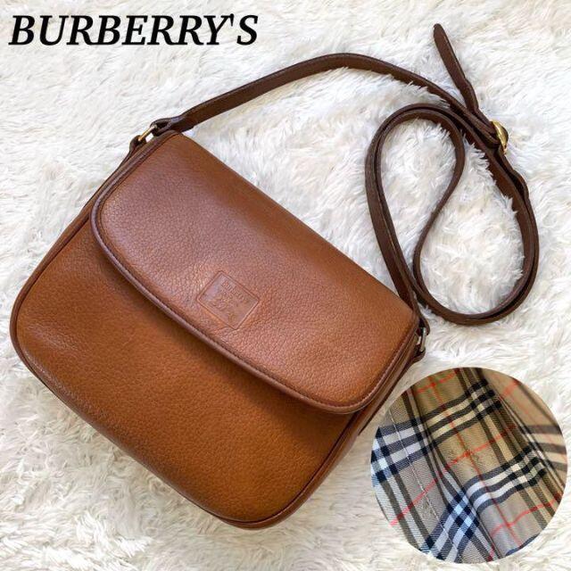 2022新発 【美品】BURBERRY´S ショルダーバッグ ノバチェック シャドー