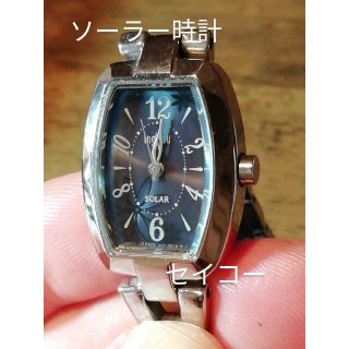 セイコー(SEIKO)のB47　セイコー・アルバ　アンジェーヌ　ソーラー時計(腕時計)