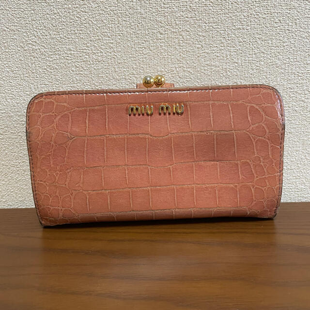 miumiu(ミュウミュウ)のmiumiu がま口財布☆TALCO レディースのファッション小物(財布)の商品写真