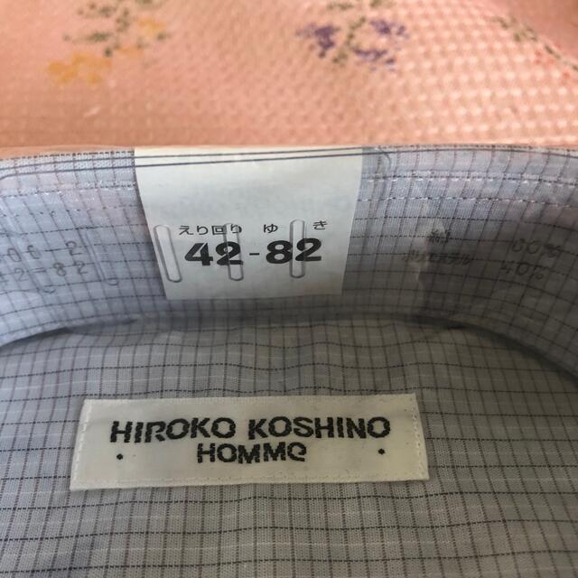 HIROKO KOSHINO(ヒロココシノ)の新品・未着用ワイシャツ　Ｙシャツ　　　　長袖６枚　サイズＸＬ・ＬＬ メンズのトップス(シャツ)の商品写真