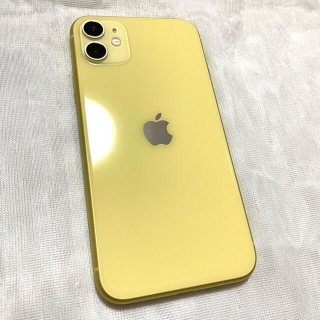 iPhone11 64GB イエロー　simロック解除済み　Apple