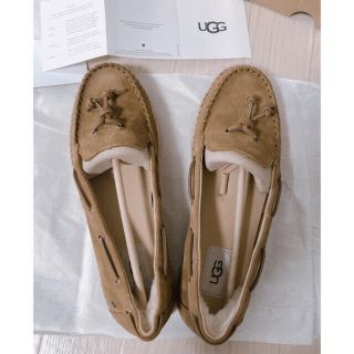 アグ(UGG)のUGG フラットシューズ／スリッポン／カモシン未使用品サイズ8 （24.5ほど）(スリッポン/モカシン)