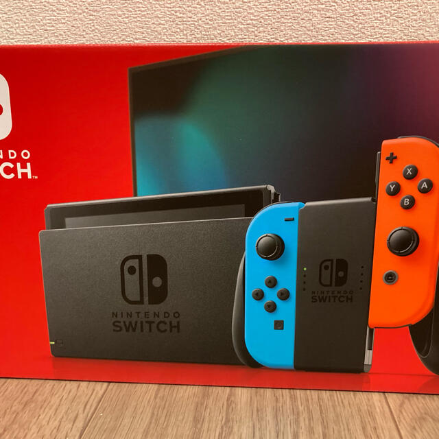 【新品】ニンテンドースイッチ 本体 JOY-CON(L) ネオンブルー