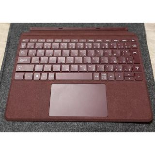 マイクロソフト(Microsoft)のSurface Go用 タイプカバー　ポピーレッド(その他)