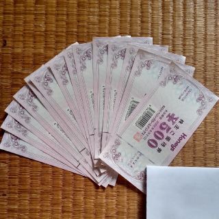 ハニーズ(HONEYS)のハニーズ　株主優待券　7000円分(ショッピング)