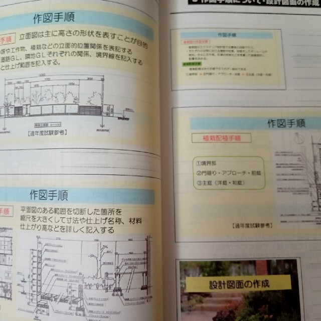 日建学院　１級エクステリアプランナー　実地試験　本 エンタメ/ホビーの本(資格/検定)の商品写真