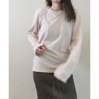 【新品】fumika_uchida 今季もの　ロングスリーブカットソー(カットソー(長袖/七分))