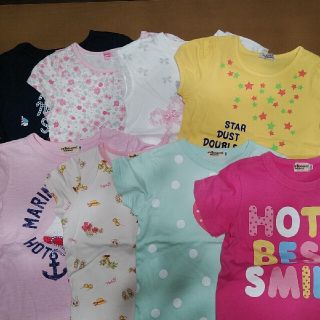 ホットビスケッツ(HOT BISCUITS)のナナハチ様専用　ミキハウス8枚セット　半袖Tシャツ　100(Tシャツ/カットソー)