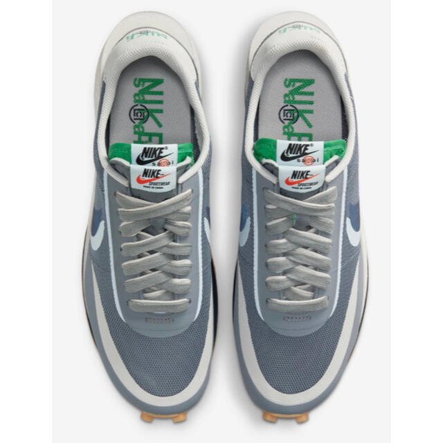 NIKE(ナイキ)のClot x Sacai x Nike LD Waffle Grey メンズの靴/シューズ(スニーカー)の商品写真