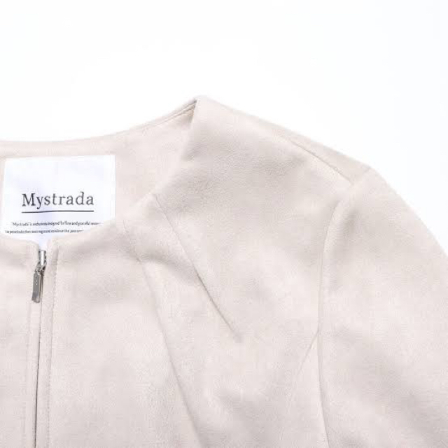 【新品】Mystrada ノーカラージャケット