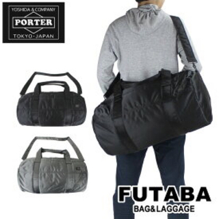 ポーター(PORTER)のPORTER 吉田カバン/タンカー ボストン 正規店購入 ブラック XLサイズ(ボストンバッグ)