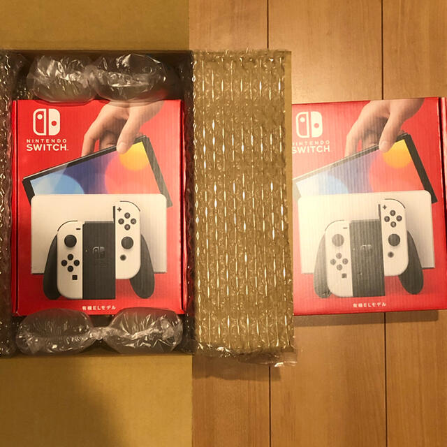 2台　新型 Nintendo Switch 有機ELモデル 本体 新品