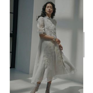 アメリヴィンテージ(Ameri VINTAGE)のAmeri vintage  EMBROIDERY DRESS(ロングワンピース/マキシワンピース)