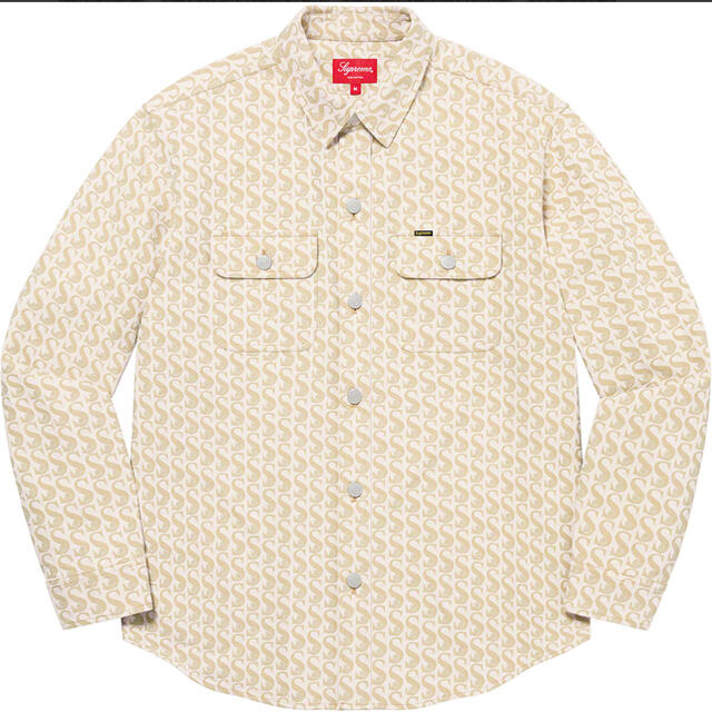 supreme Monogram Denim Shirt