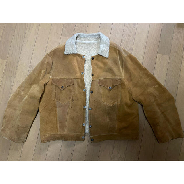 Levi's(リーバイス)のリーバイスLevi’s ヴィンテージ　ショートホーン　ボアレザージャケット メンズのジャケット/アウター(レザージャケット)の商品写真