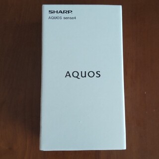 SHARP AQUOS sense4 SH-M15 シルバー(スマートフォン本体)