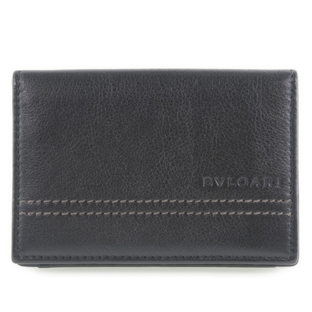 ブルガリ 名刺入れ 32792 黒 ユニセックス カードケース New Arrival
