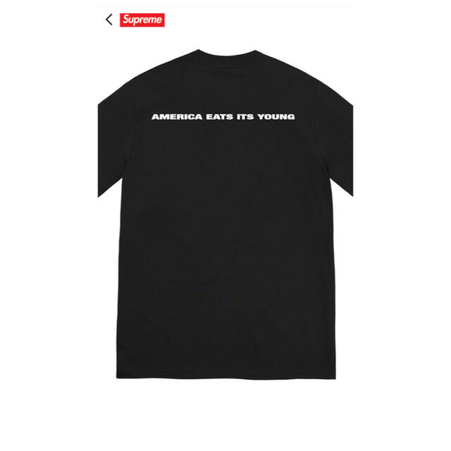 Supreme(シュプリーム)の【新品★送料込み‼️】America Eats Its Young Tee Ｌ メンズのトップス(Tシャツ/カットソー(半袖/袖なし))の商品写真