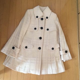 バーバリー(BURBERRY)のバーバリーブルーレベル♡シャドーチェックコート(ロングコート)