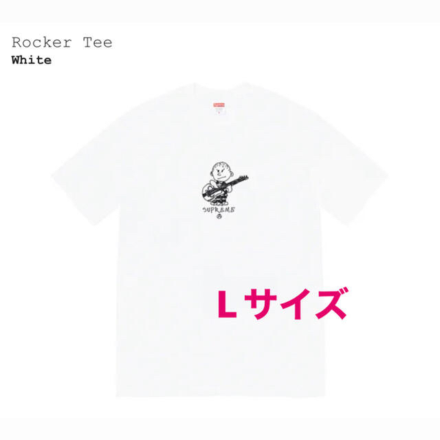 supreme rocker tee white M 新品未使用