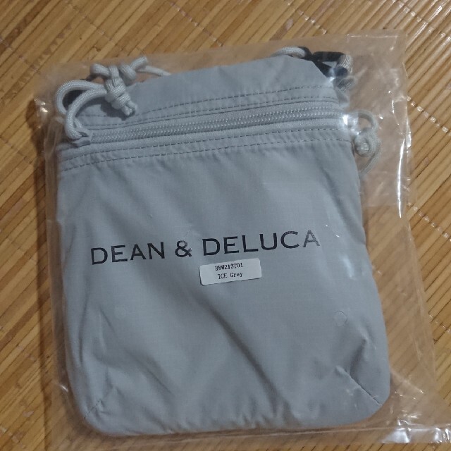 DEAN&DELUCA × BRIEFINGサコッシュトートバッグ ライトグレー