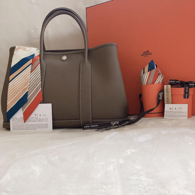 注目のブランド Hermes - M Lai 新品エルメス ガーデンパーティーtpm