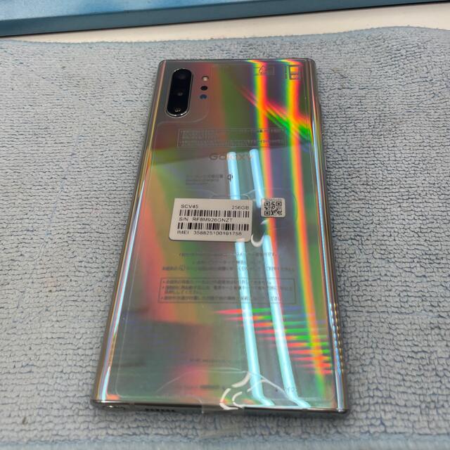 16 訳あり au SCV45 Galaxy Note10+ - スマートフォン本体
