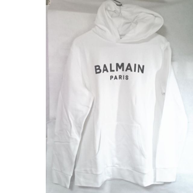 BALMAIN - ○新品/正規品○ BALMAIN Paris ロゴ フーディーの通販 by