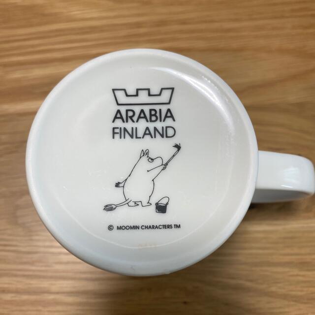 ARABIA(アラビア)のアラビア　ムーミンマグ　ムーミン　旧ロゴ インテリア/住まい/日用品のキッチン/食器(グラス/カップ)の商品写真