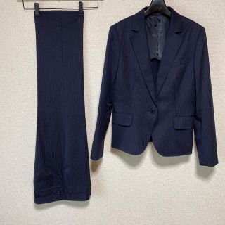 スーツカンパニー(THE SUIT COMPANY)のザスーツカンパニー 濃紺 パンツスーツ 上44下42 W80 大きい DMW(スーツ)