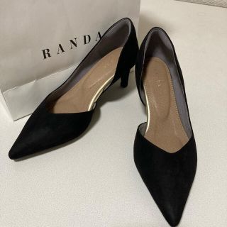 お値下げ4000円→2000円　randa 黒パンプス　新品(ハイヒール/パンプス)