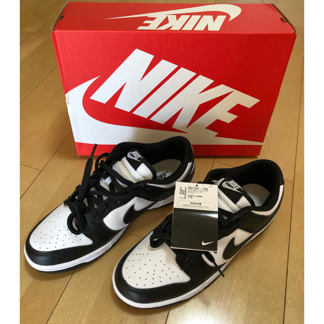 ナイキNIKE DUNK LOW RETRO PANDA 28.5cm