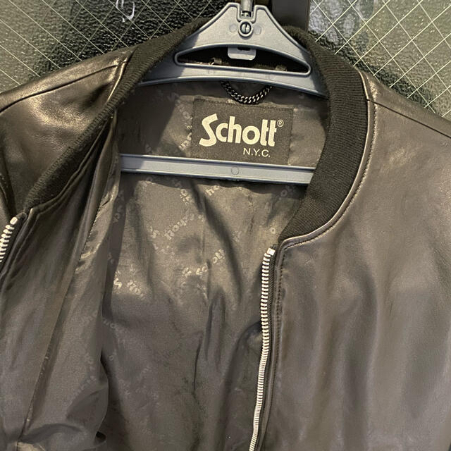 schott(ショット)のschott レザー　ジャケット メンズのジャケット/アウター(ライダースジャケット)の商品写真