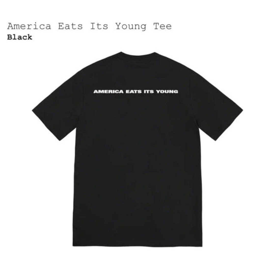 Supreme(シュプリーム)のシュプリーム アメリカ イーツ イッツ ヤング Tシャツ メンズのトップス(Tシャツ/カットソー(半袖/袖なし))の商品写真