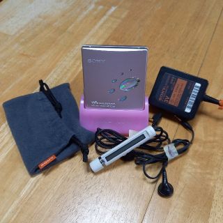 ウォークマン(WALKMAN)のSONY　MD ウォークマン　MZ-E520(ポータブルプレーヤー)