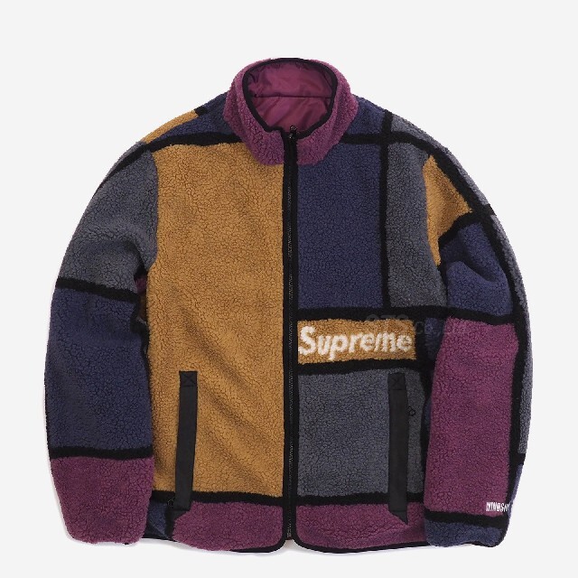 Supreme(シュプリーム)のSupreme Colorblocked Fleece jacket  メンズのジャケット/アウター(ブルゾン)の商品写真