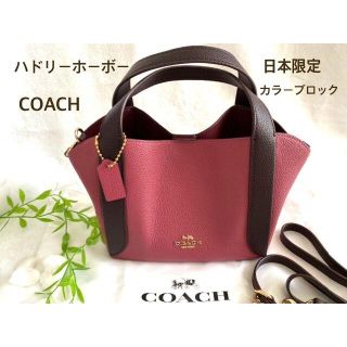 超美品】COACH ハドリー ホーボー21 ハンドバッグ 2WAY 限定カラー-