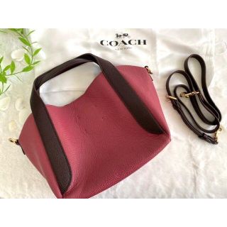 COACH - 【超美品】COACH ハドリー ホーボー21 ハンドバッグ 2WAY 限定