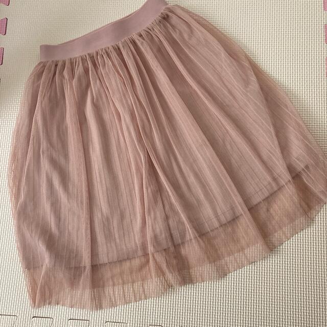 UNIQLO(ユニクロ)の120 スカート　美品 キッズ/ベビー/マタニティのキッズ服女の子用(90cm~)(スカート)の商品写真