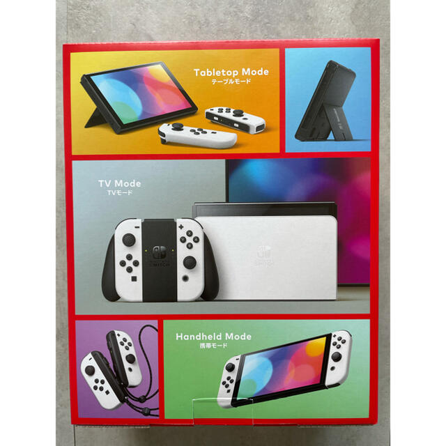 激安直営店 Nintendo 新品未使用 ホワイト 有機ELモデル Switch
