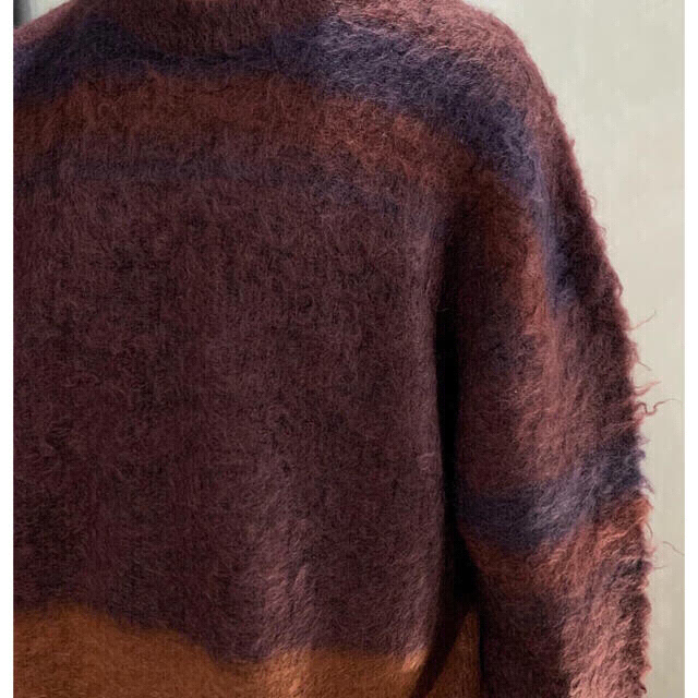 YOKE ROTHKO BORDER CREW NECK/yoke ニット 超可爱の 23520円引き www