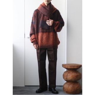1LDK SELECT - YOKE ROTHKO BORDER CREW NECK/yoke