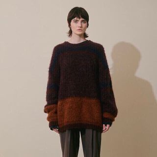 1LDK SELECT - YOKE ROTHKO BORDER CREW NECK/yoke